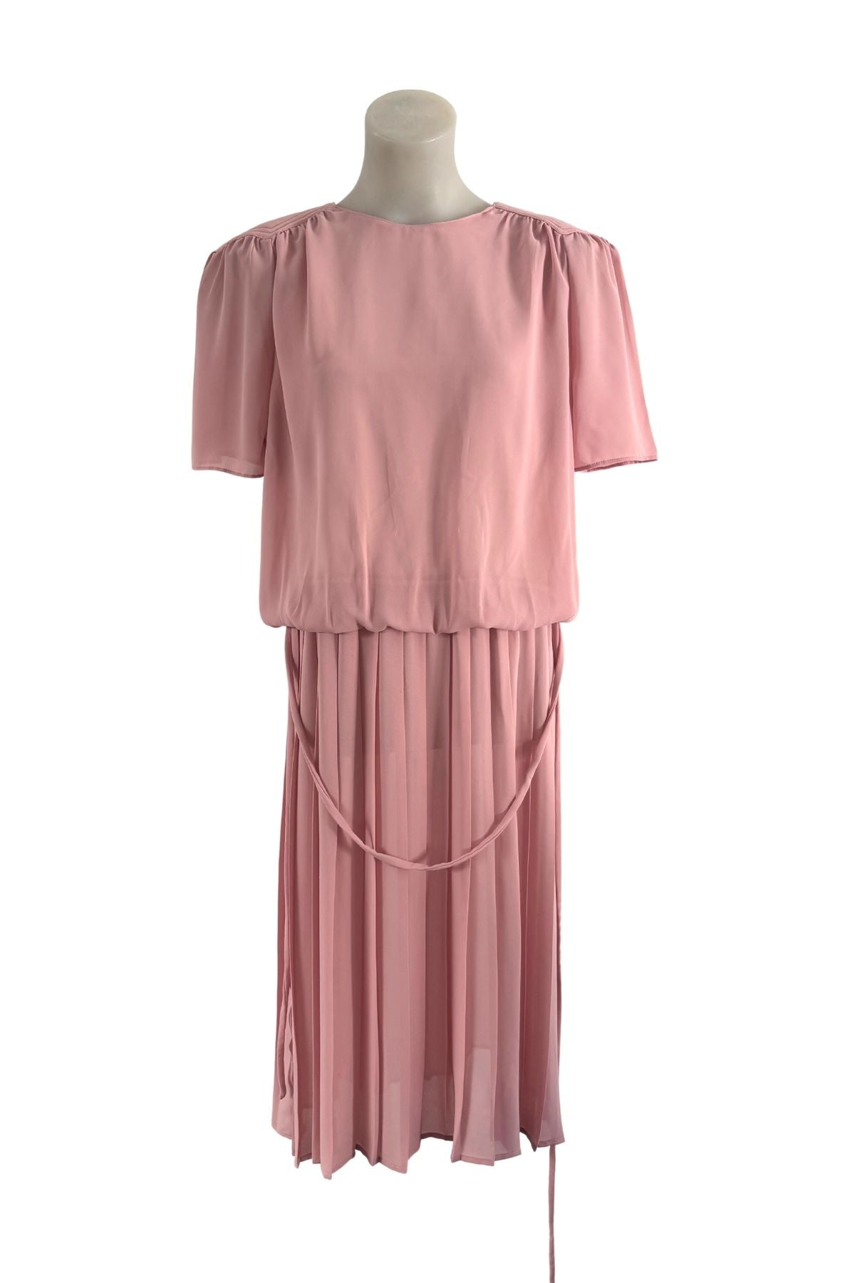 Hy Rose Blush Pink Drop Waist Dress, 12