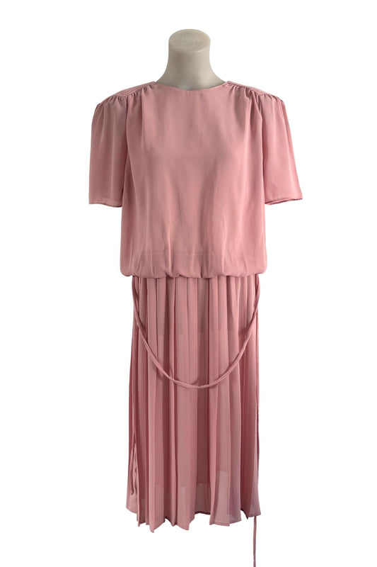 Hy Rose Blush Pink Drop Waist Dress, 12