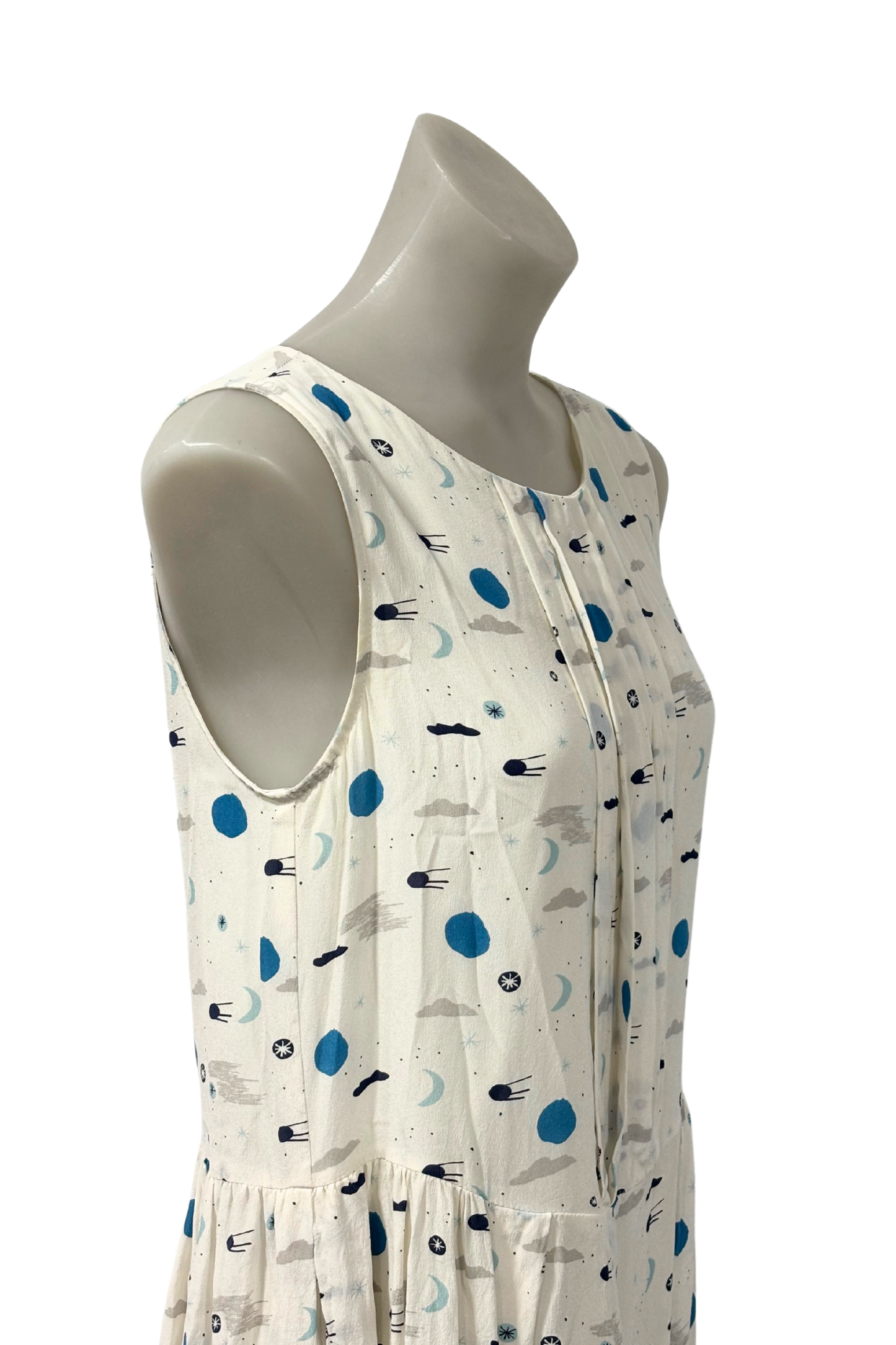 Karen Walker Night Sky midi dress, S