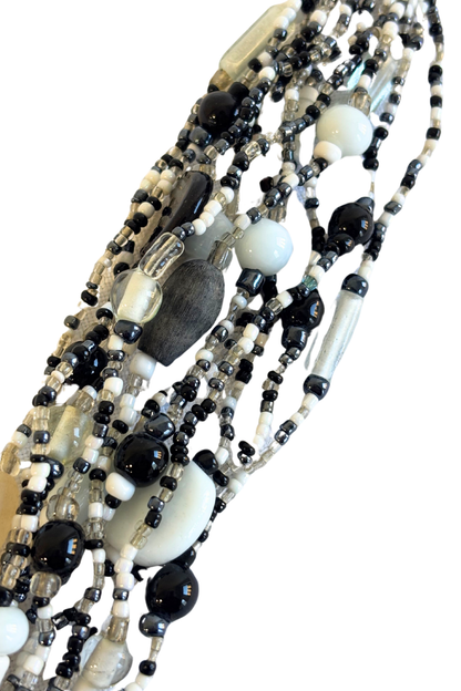 Multi strand beaded bracelet