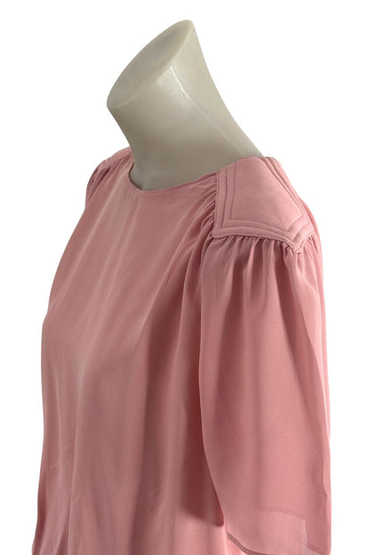 Hy Rose Blush Pink Drop Waist Dress, 12