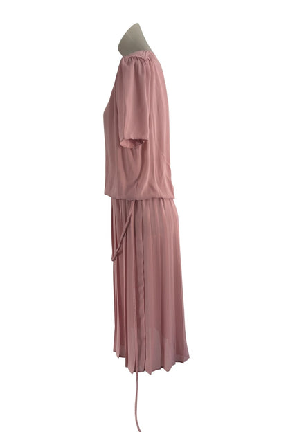 Hy Rose Blush Pink Drop Waist Dress, 12