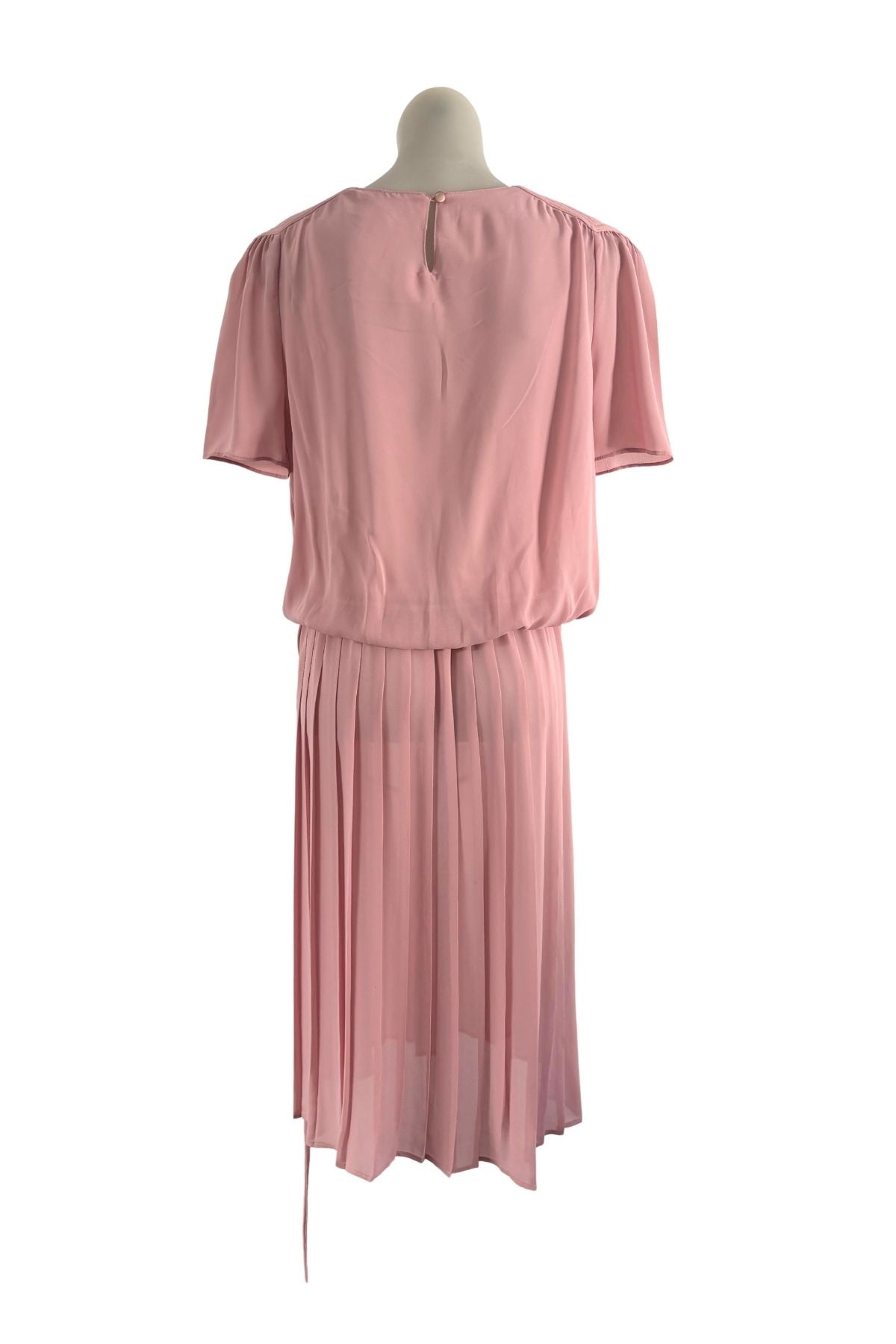 Hy Rose Blush Pink Drop Waist Dress, 12