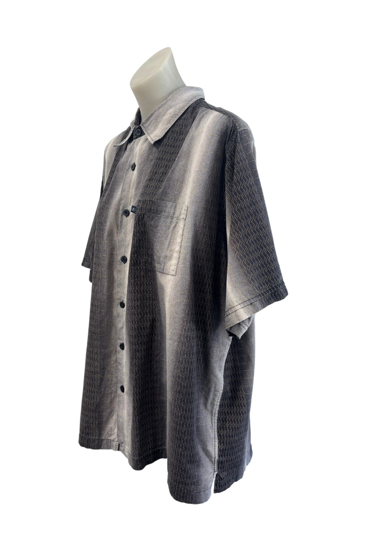 Function Frans Co Grey button up Shirt, XL