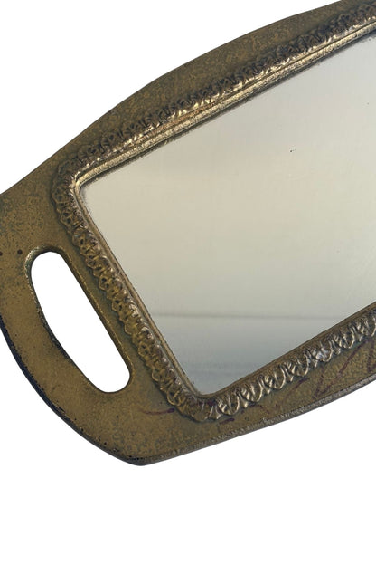 Vintage mirror tray