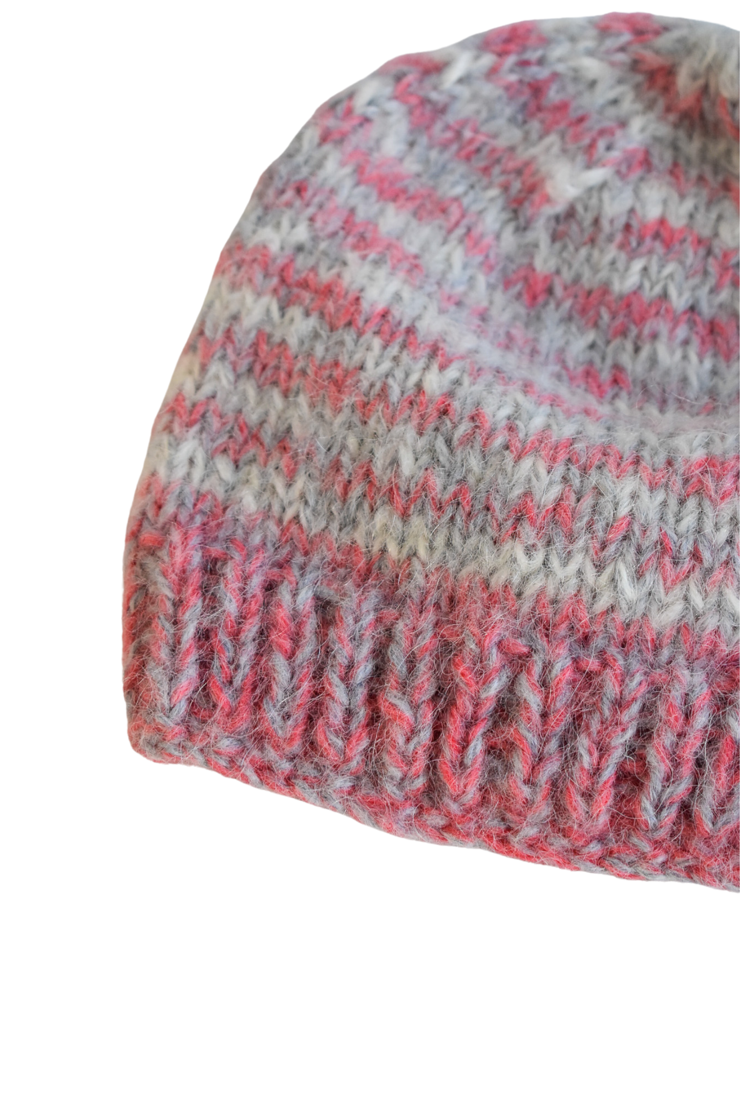 Super soft mohair knit beanie