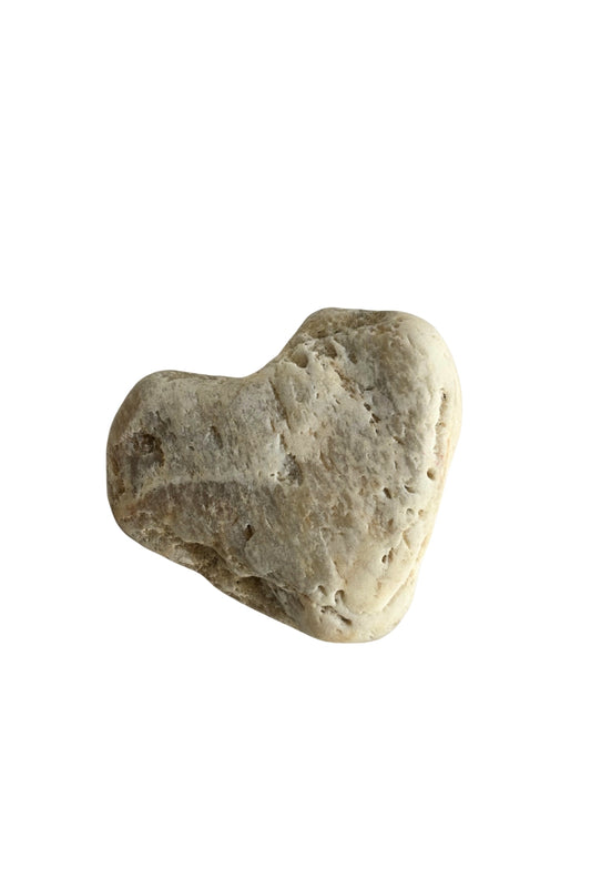 Heart shaped rock