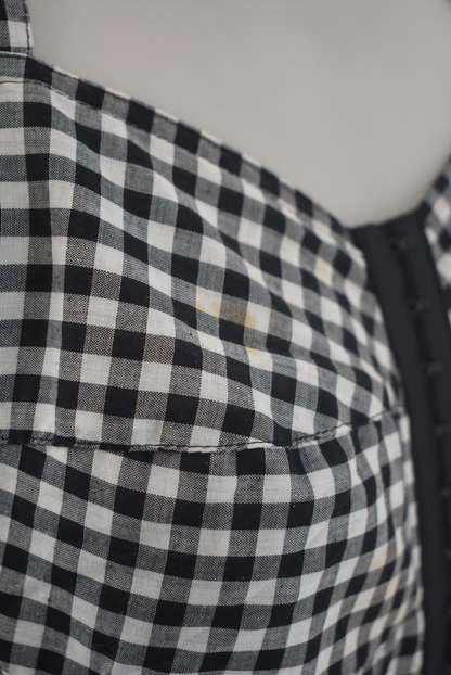 Stewart Limmer NZ made checkered dress, 12