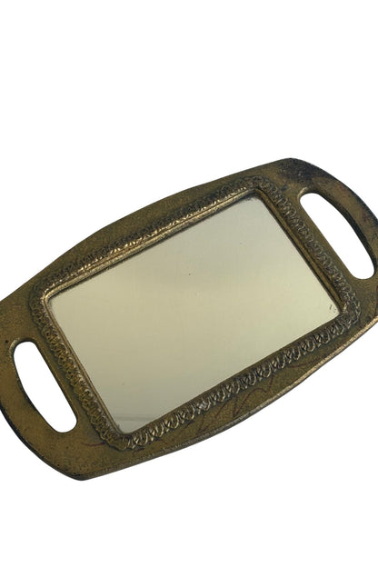 Vintage mirror tray