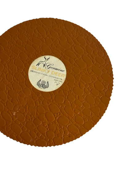 Genuine slinky deer NZ made coasters