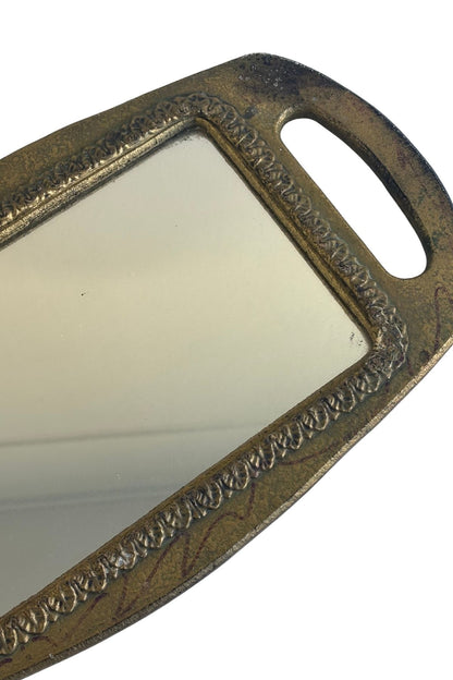 Vintage mirror tray