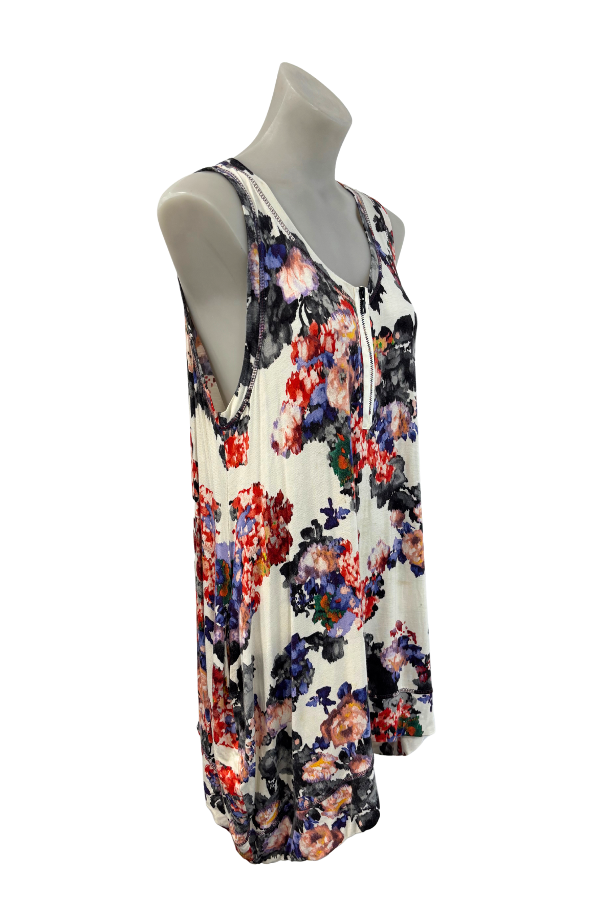 Chocolat colour blead tunic dress, 14