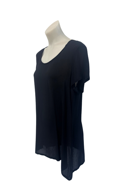 Thrive NZ made black flowy top