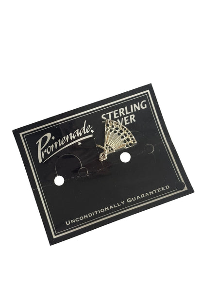 Promenade sterling silver fan charm