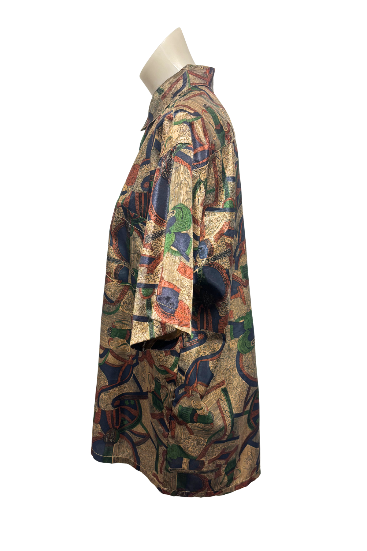 Thai silk collection silk shirt, XL