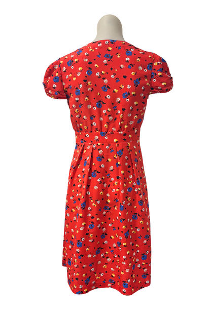 Karen Walker Hi There floral midi dress, S