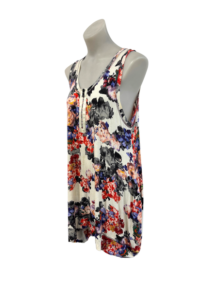 Chocolat colour blead tunic dress, 14