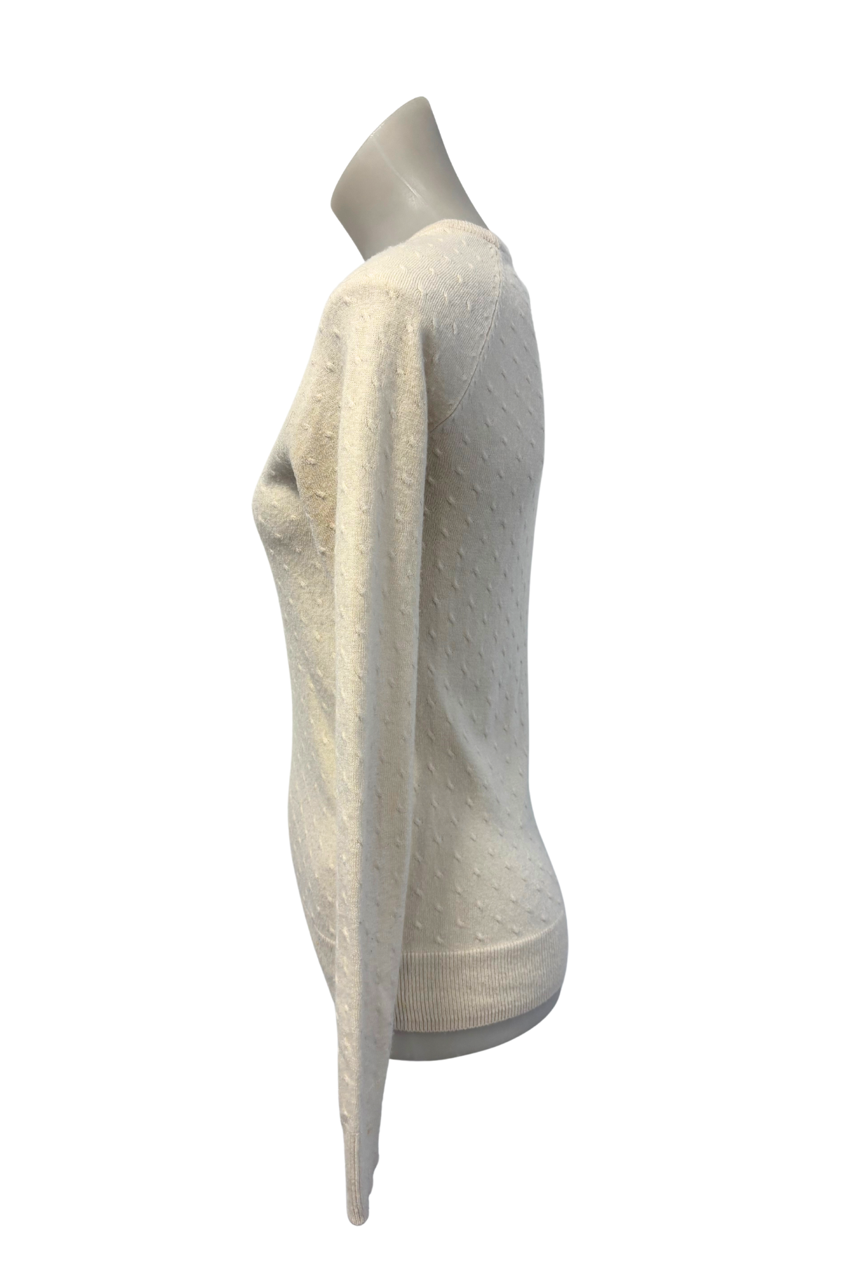 B//Vertigo cream knit jumper, 8