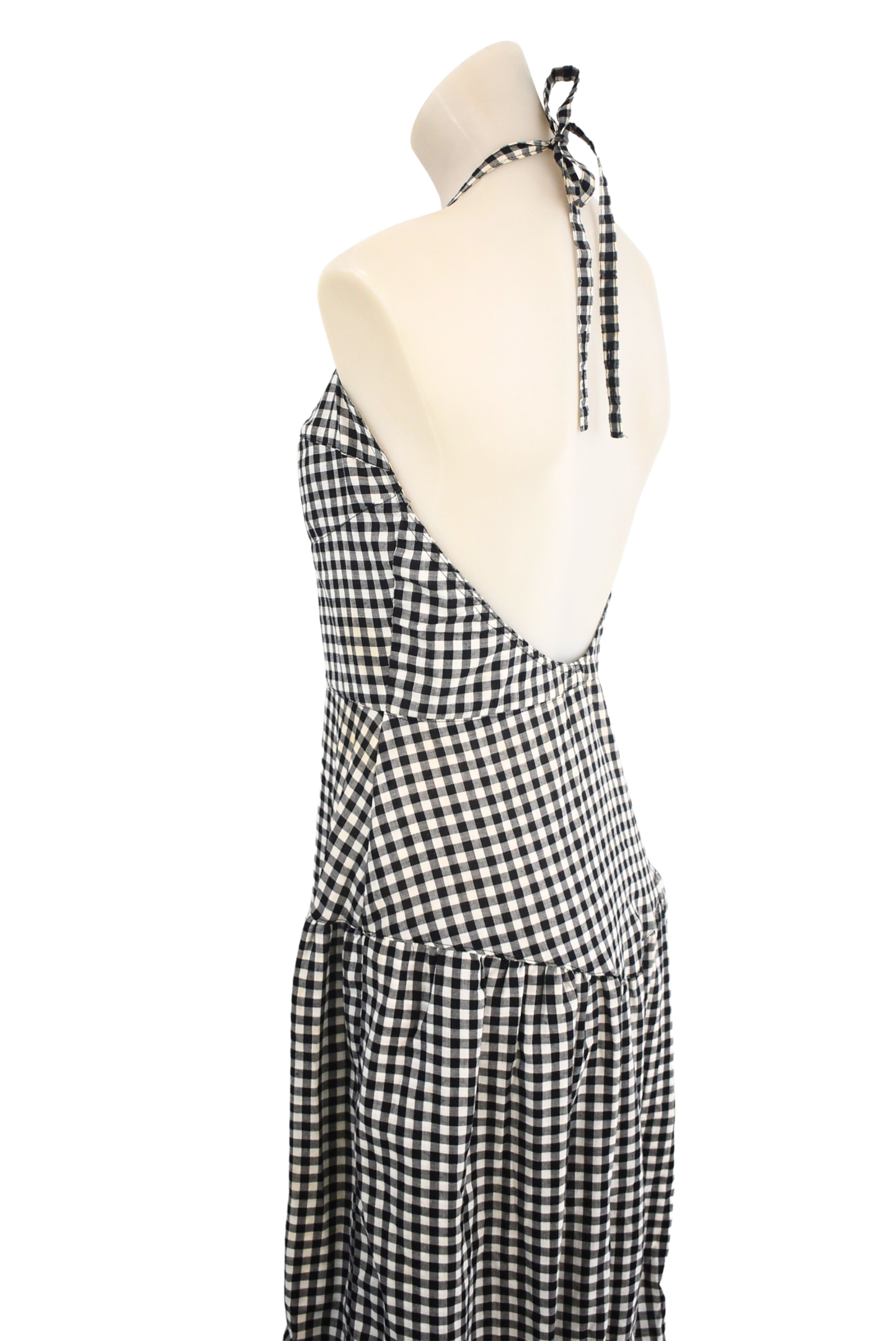 Stewart Limmer NZ made checkered dress, 12