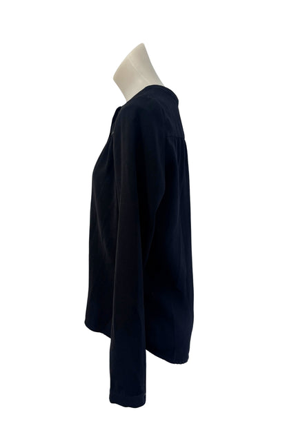 Promod 1/4 button blouse, M