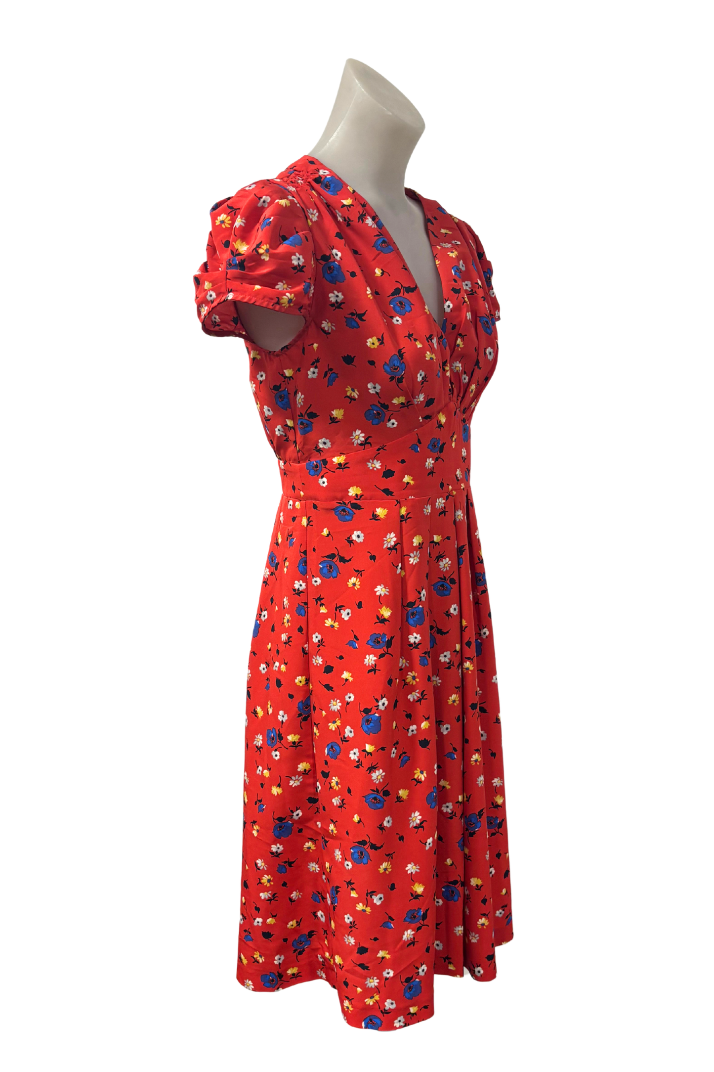 Karen Walker Hi There floral midi dress, S