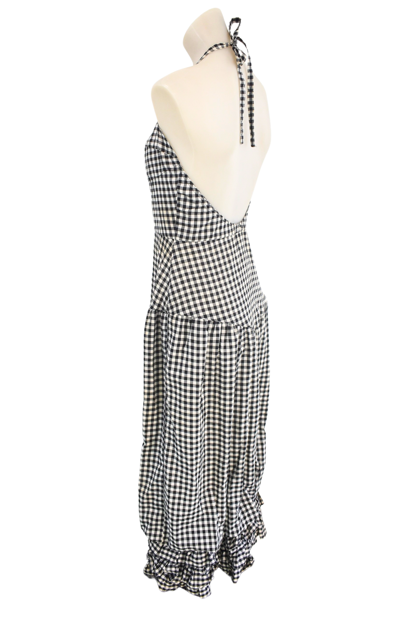 Stewart Limmer NZ made checkered dress, 12