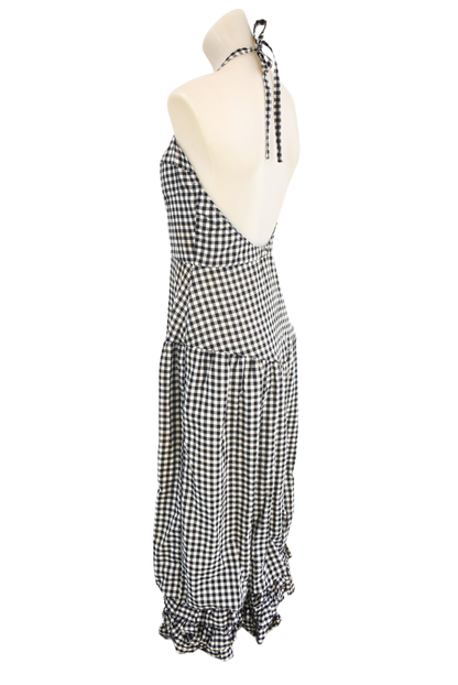 Stewart Limmer NZ made checkered dress, 12