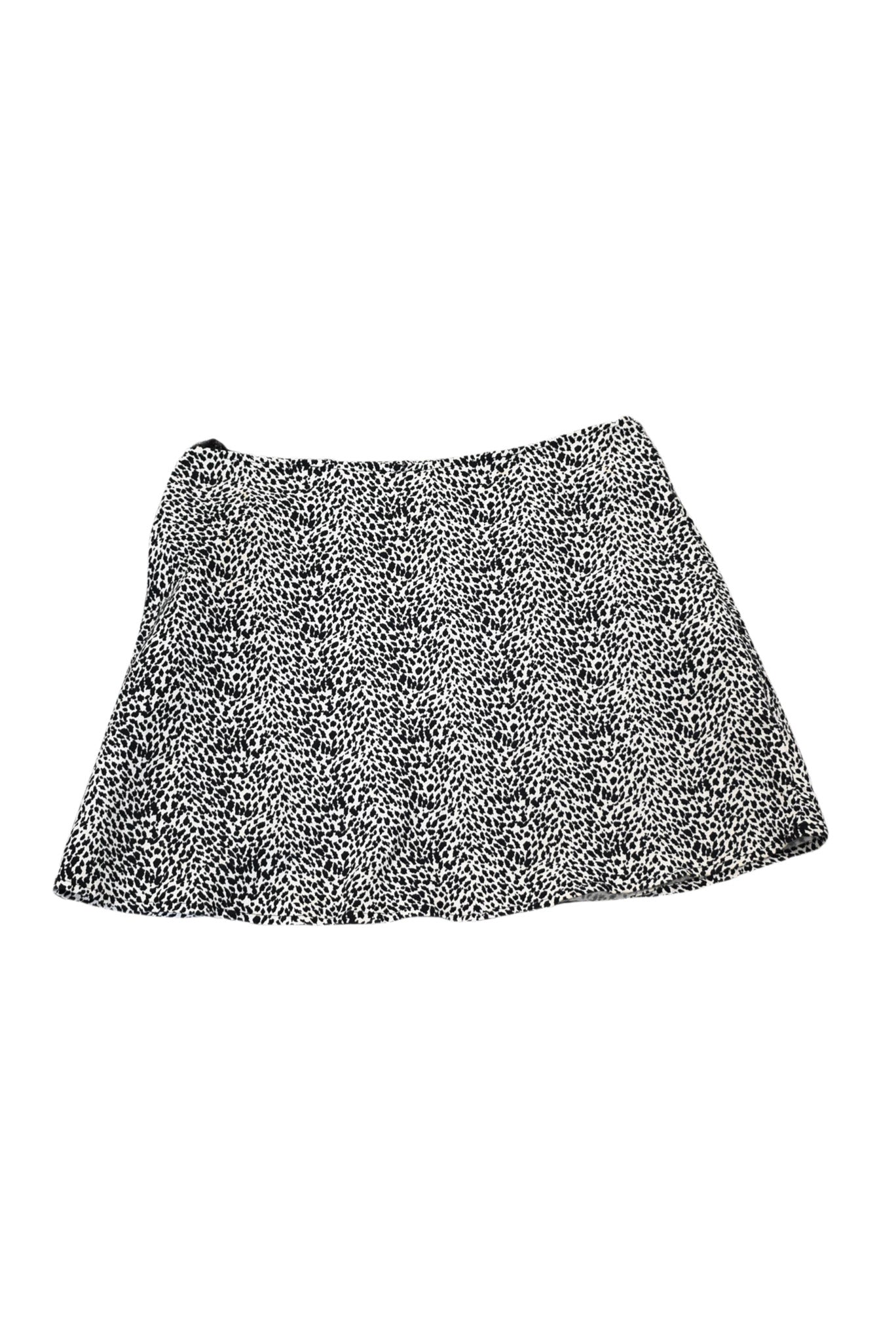 Motel rocks animal print mini skirt, M