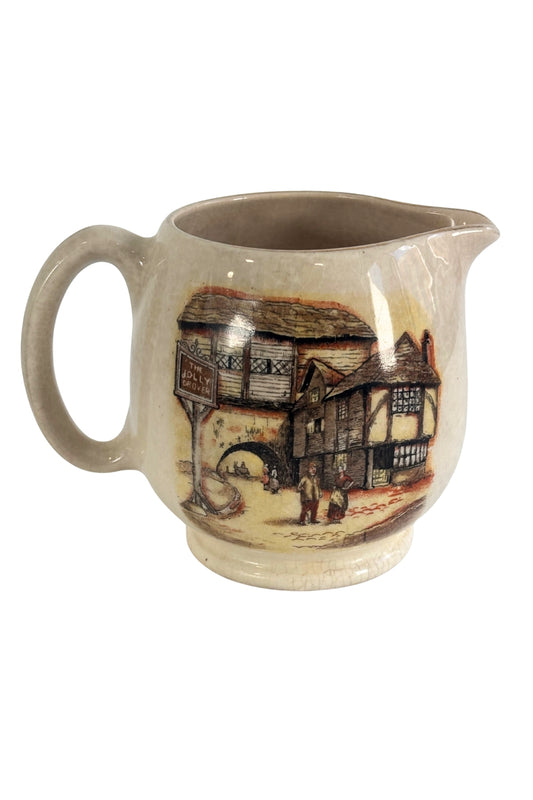 Sandland ware "The Jolly Drover" small gravy jug