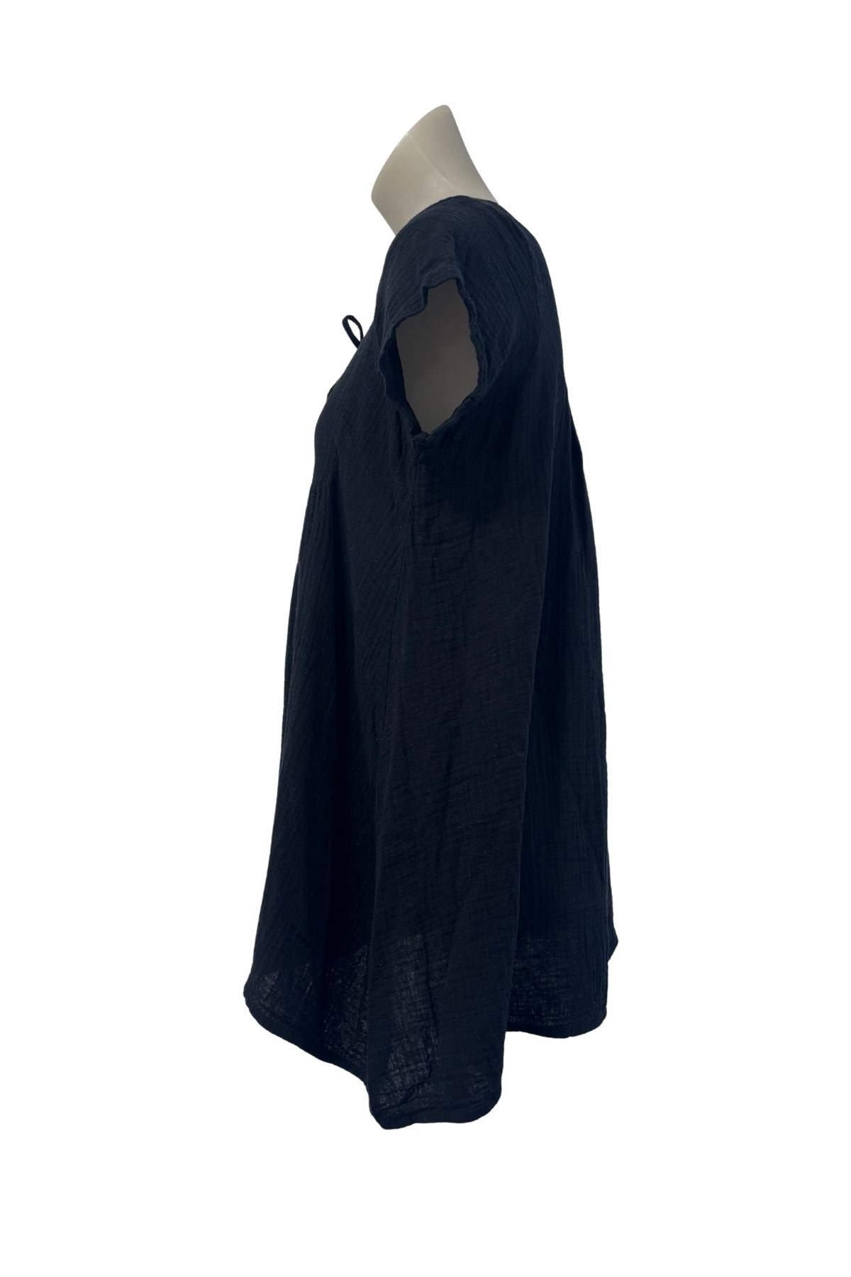 Flowy peplum blouse, M