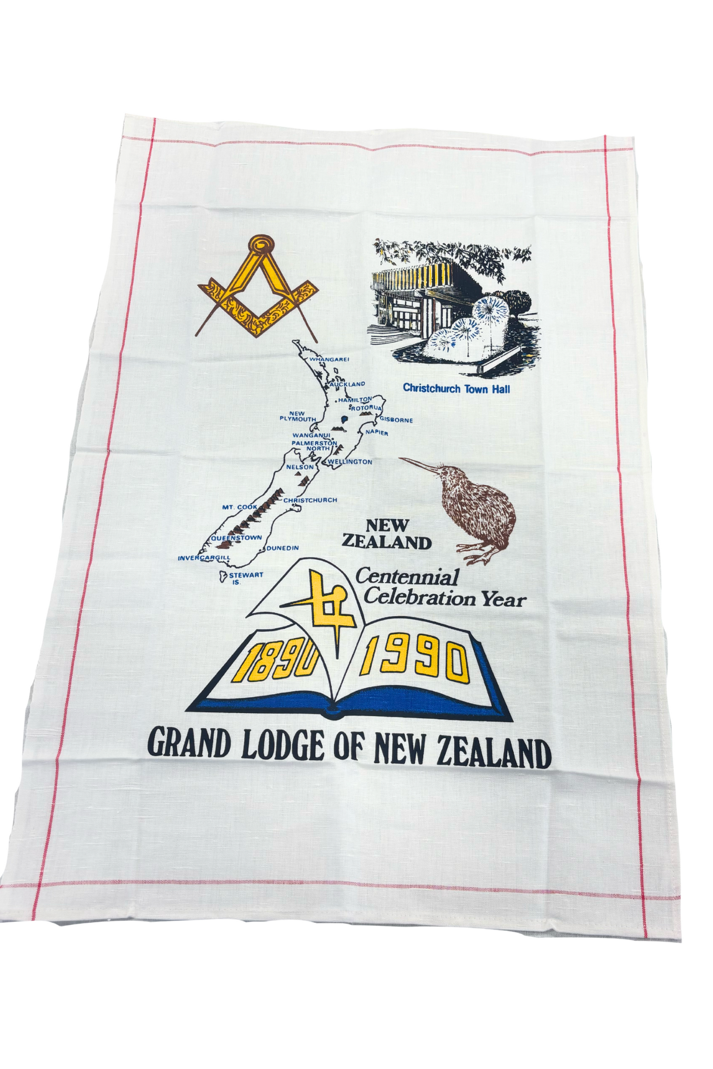 Grand lodge of New Zealand centennial celebration year