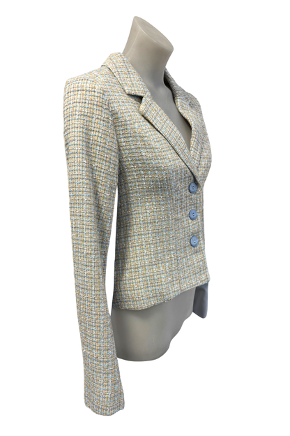 Annah. S NZ made vintage cropped blazer, S