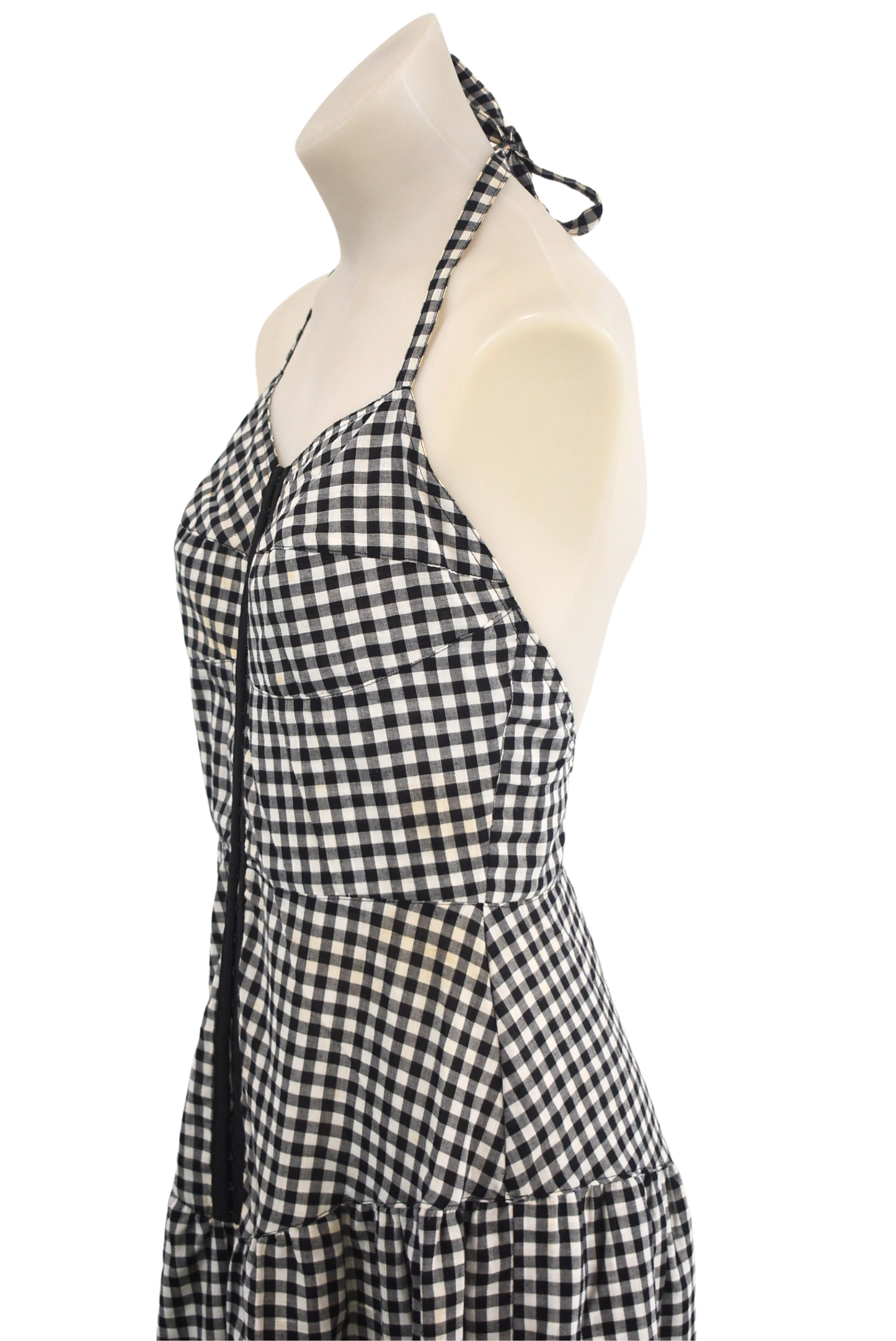 Stewart Limmer NZ made checkered dress, 12