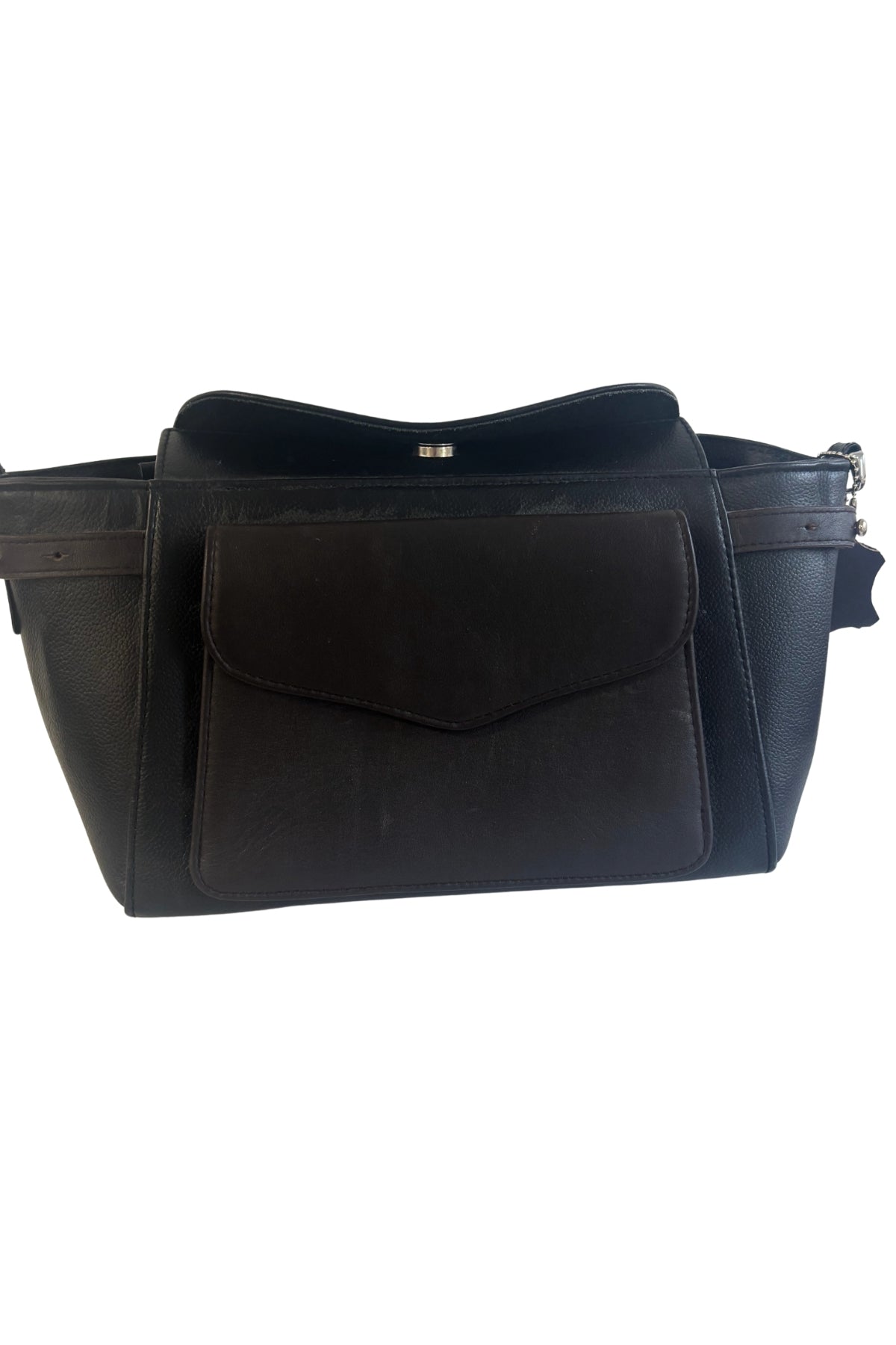 2 Tone leather handbag