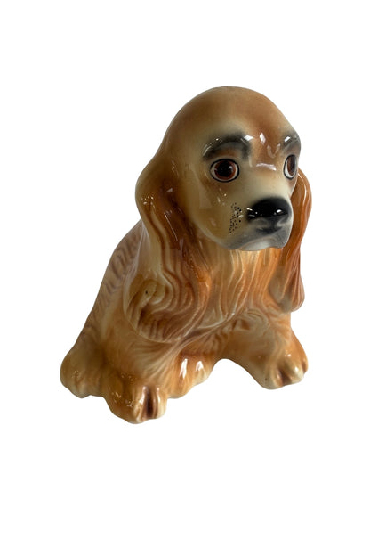 Vintage Ceramic spaniel Figurine