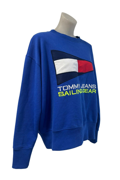 Vintage Tommy Jeans sailing gear crewneck, L