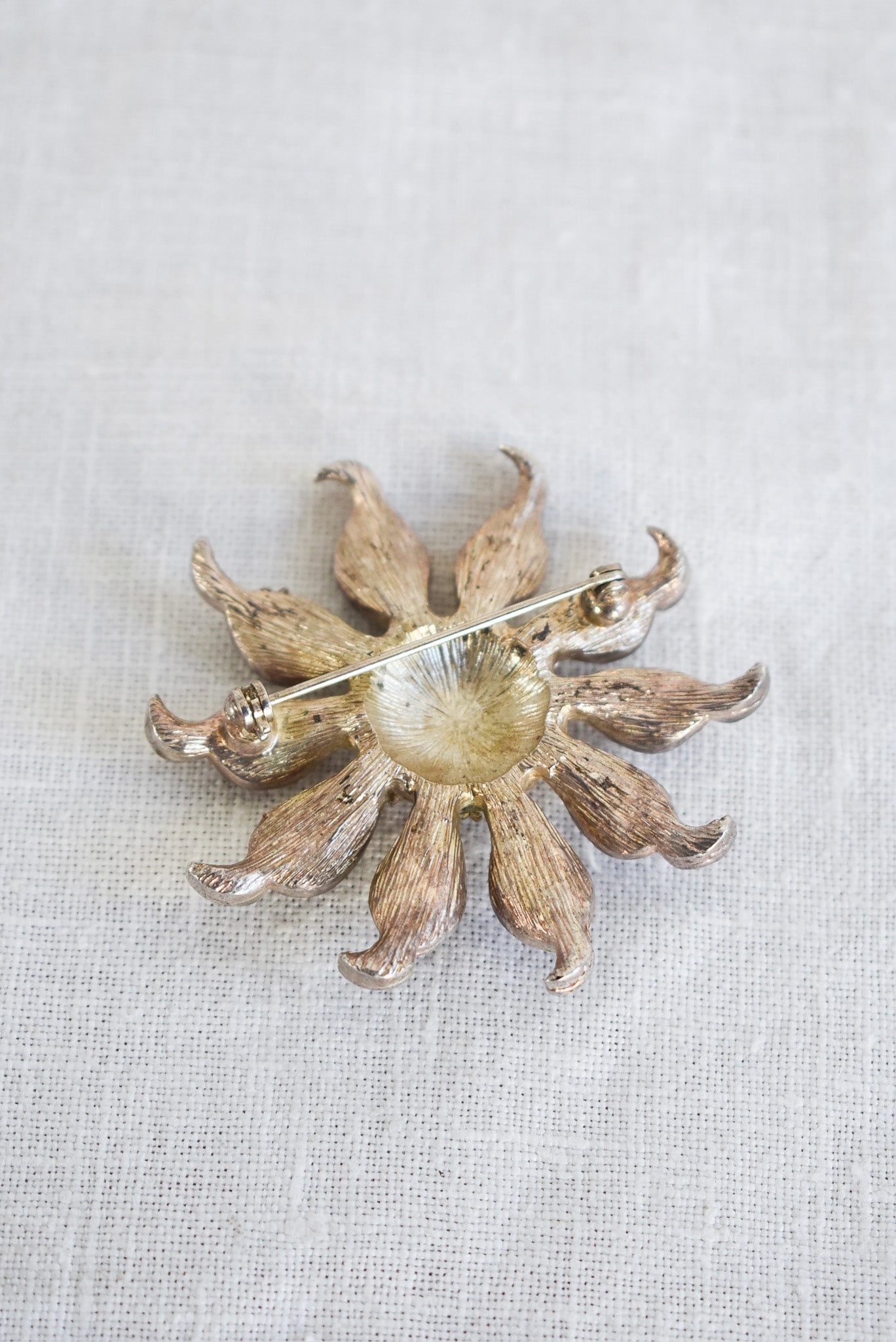 Vintage flower brooch