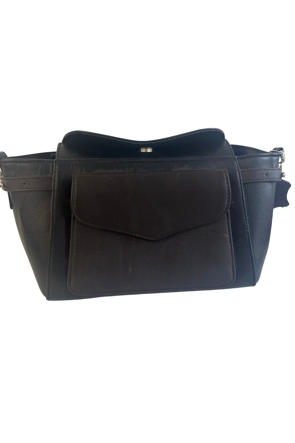 2 Tone leather handbag
