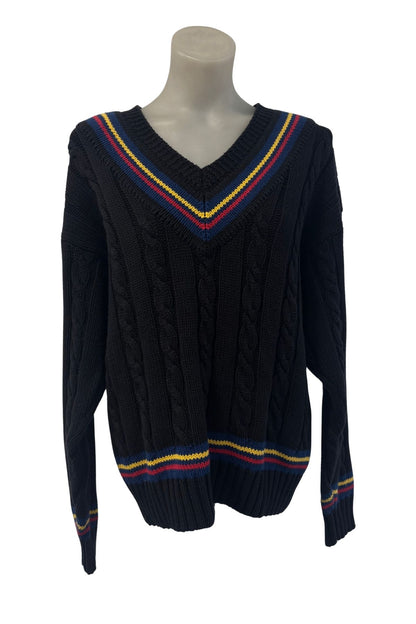 Vintage GAP preppy cable knit sweater, S