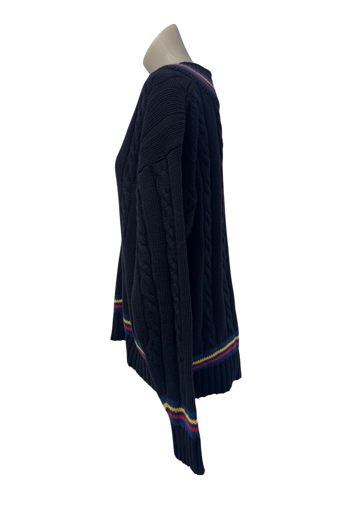 Vintage GAP preppy cable knit sweater, S