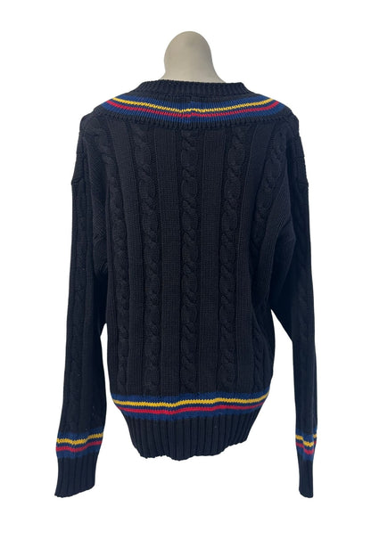 Vintage GAP preppy cable knit sweater, S