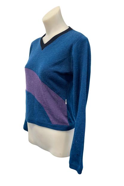 Who's Billie knit cropped jumper, S