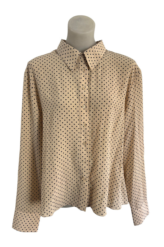Kate Madison plus polka dot blouse, 20
