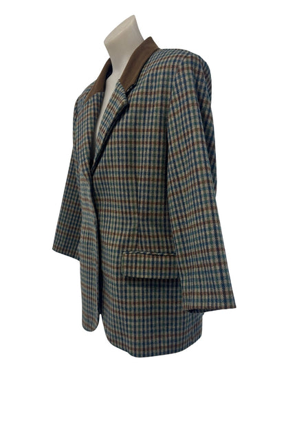 Vintage Classique NZ made tweed blazer, 16