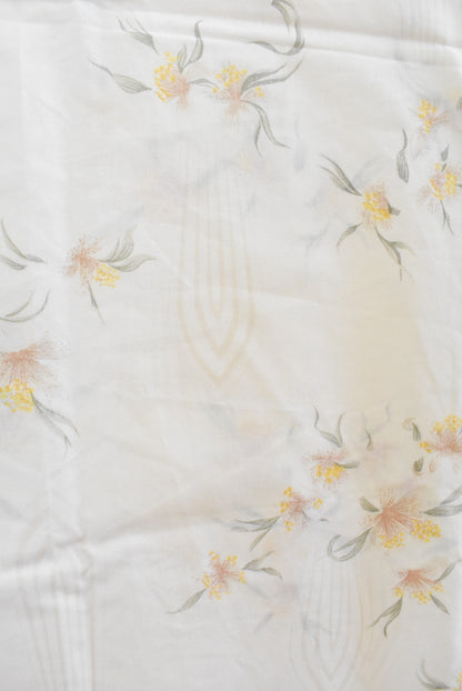 2 Retro queensize flat sheets