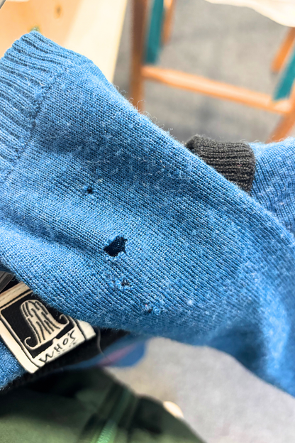 Who's Billie knit cropped jumper, S