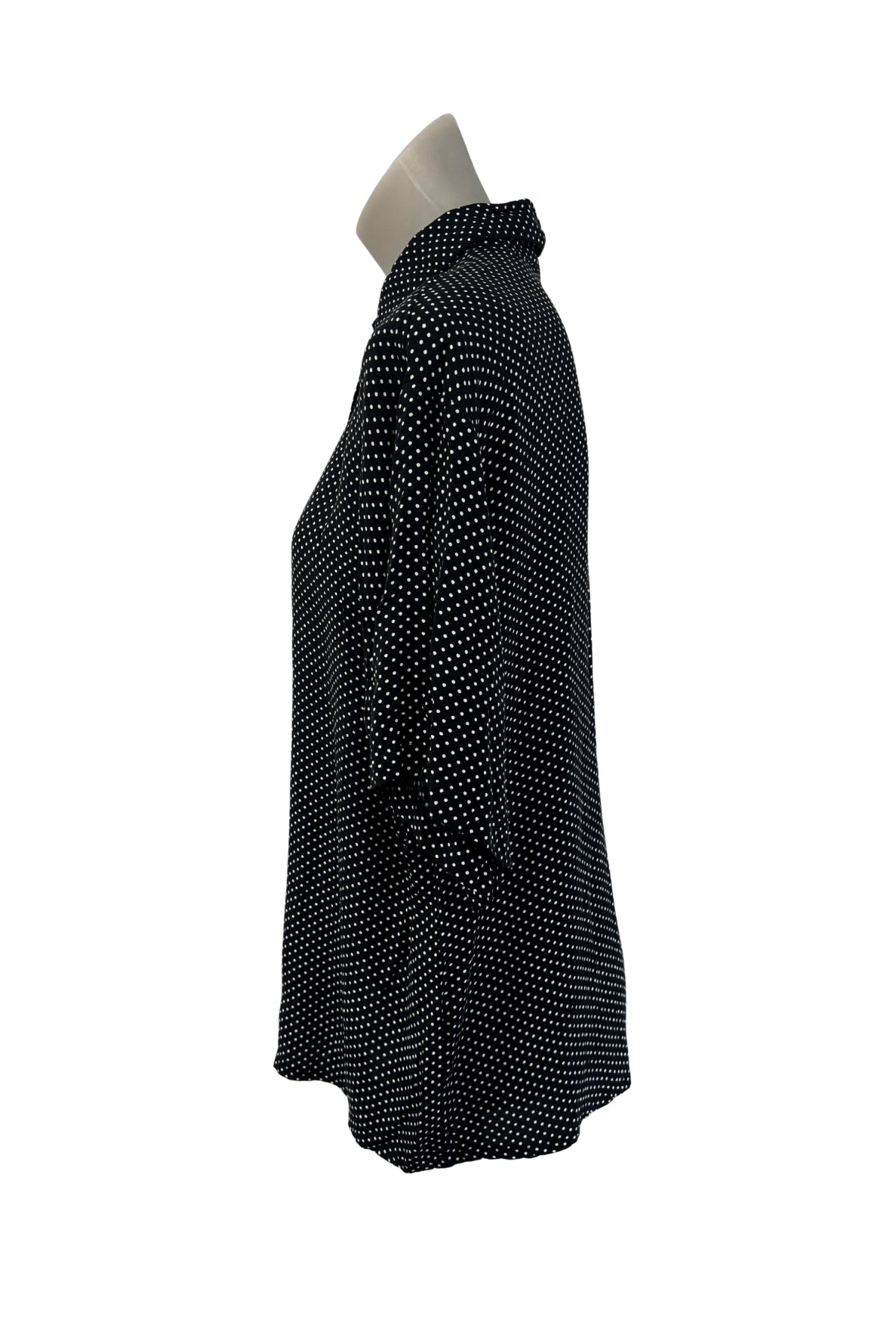 Suzanne Grae polka dot blouse, 14