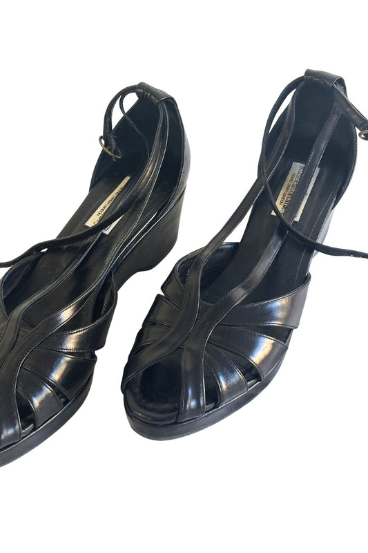 Donald J Pliner Russell + Bromley wedge heels, 9