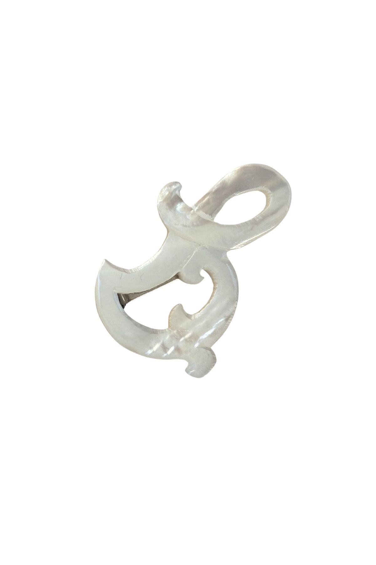 Vintage mother of pearl brooch