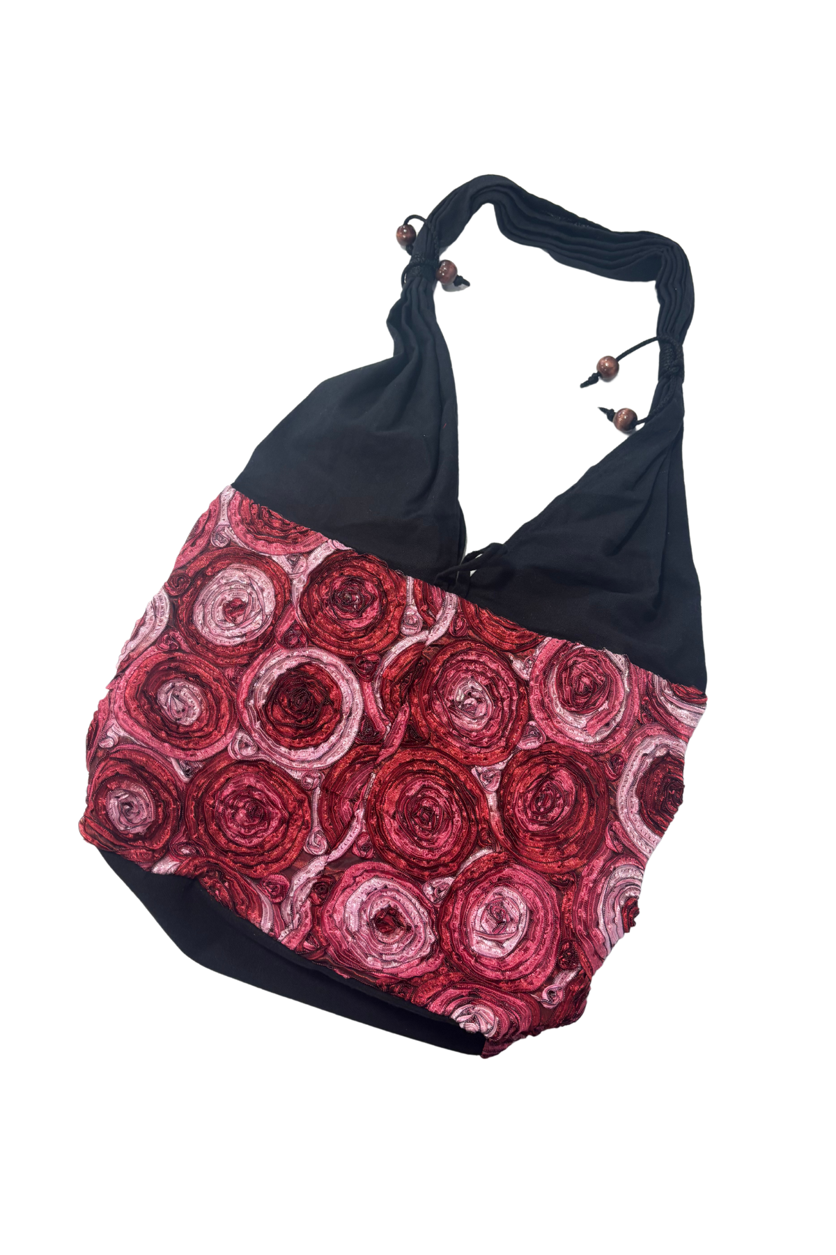 Rose pink fancy tote